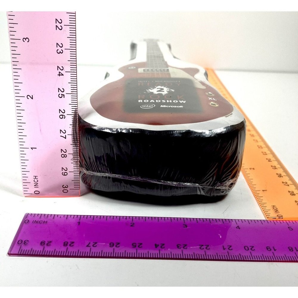 Rare Microsoft Vista Intel Sealed Promo T-Shirt Ready 2 Rock Road Show Guitar - Picture 10 of 10